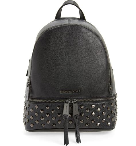 michael kors rhea studded backpack